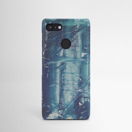 Inverted Palette Knife Abstract Sketchbook Cover Painting I Android Case