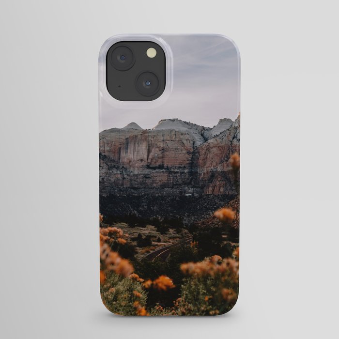 Zion Canyon through the Flora iPhone Case