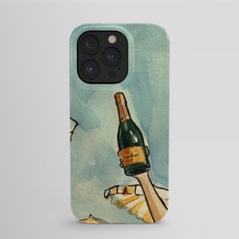 Summer champagne Veuve Clicquot poster  iPhone Case