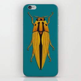 Yellow Beetle iPhone Skin