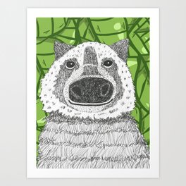 Boo Bear Art Print