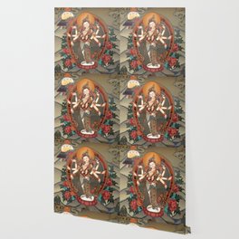 Buddhist Thangka - Bodhisattva Guanyin Wallpaper