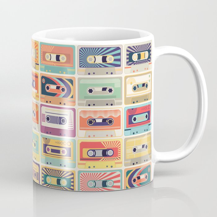 Retro 90s Mixtapes Coffee Mug