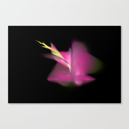 a flower is born (A7 B0191) Canvas Print