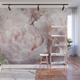 Floral Photography | Peony Pink Cluster | Flowers | Botanical | Plant Wall Mural
