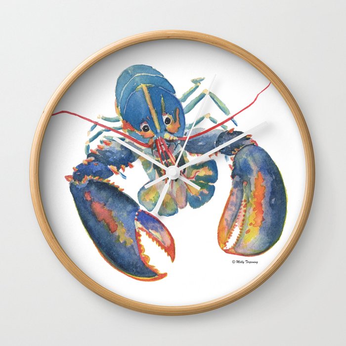 Sea Lobster Wall Clock