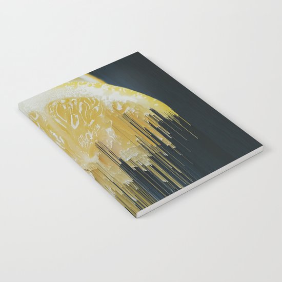 Lemony Good Glitch Notebook