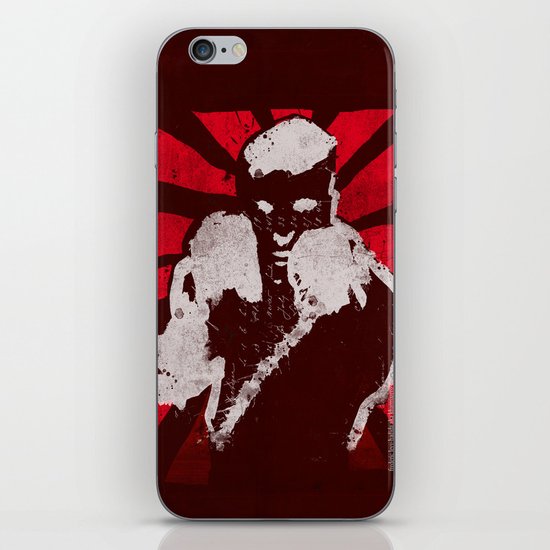 posing boxer iPhone Skin
