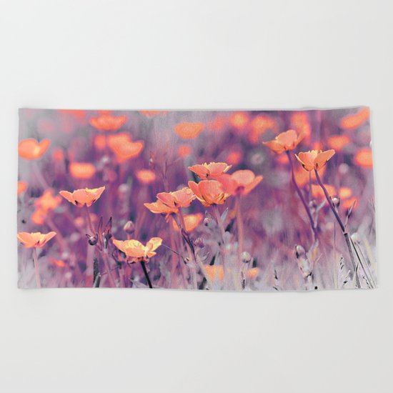 Summer Meadow. Beach Towel