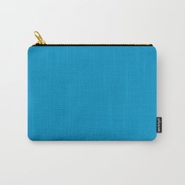 Pacific Blue Color Carry-All Pouch | Simple, Plaincolor, Simplecolor, Blue, Colour, Other, Pacificbluecolor, Plain, Digital, Plaincolour 