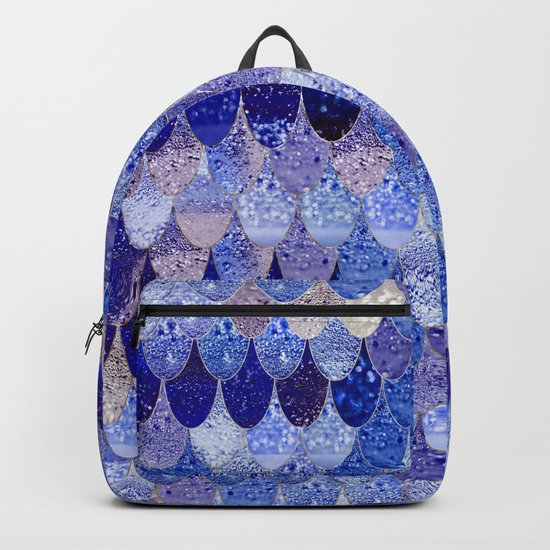 SUMMER MERMAID ROYAL BLUE Backpack
