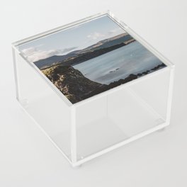 coastline in Iceland Acrylic Box