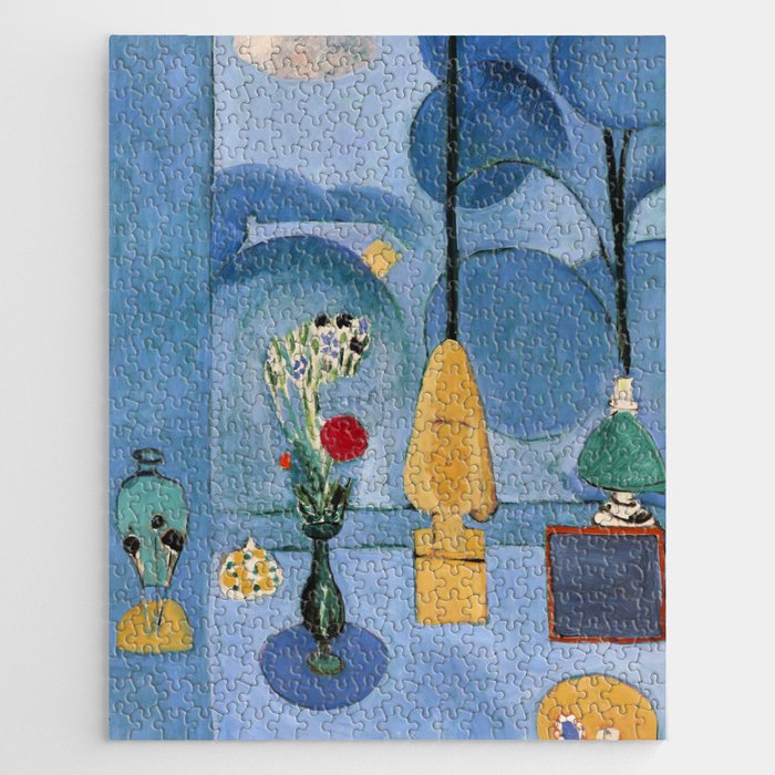 Henri Matisse The Blue Window Jigsaw Puzzle