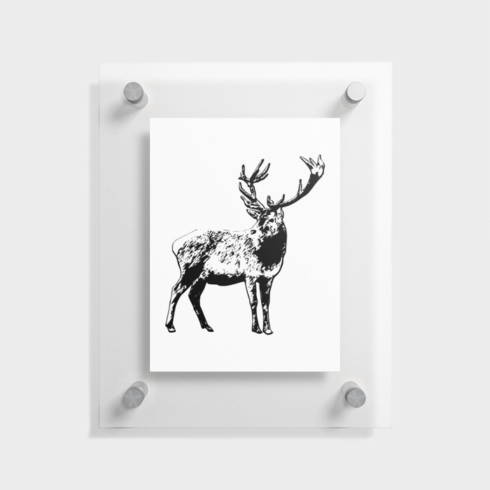 deer Floating Acrylic Print