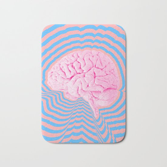 Elevated activity Bath Mat