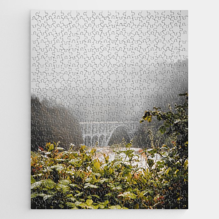 Oregon Coast Bridge and Fog | Landscape Photography | PNW Jigsaw Puzzle