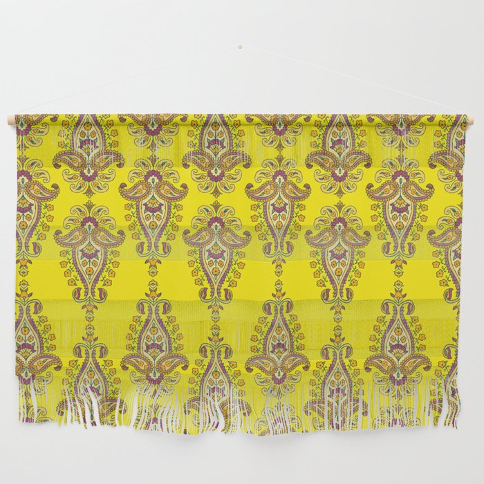 Yellow Pattern Wall Hanging