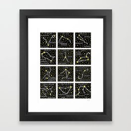 Astrologic Vibes Framed Art Print