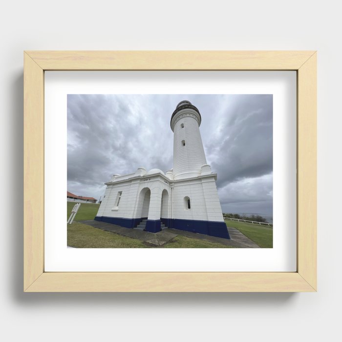 The Melodramatic Lighthouse Recessed Framed Print