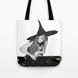 Inktober DJ Witch Tote Bag