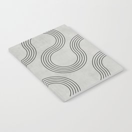 My Favorite Geometric Patterns No.30 - Grey Notebook