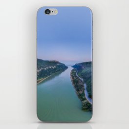Travel down the N'taba River panorama iPhone Skin
