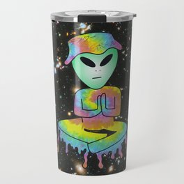 Trippy Alien Travel Mug