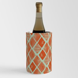 Copper Diamonds Wine Chiller