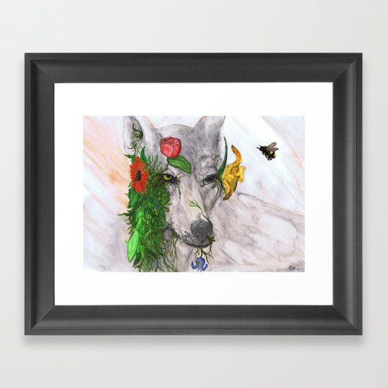 "Wolf's Law" by Cap Blackard Framed Art Print