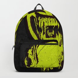Aliens Backpack | Extraterrestrial, Cosmos, Galaxy, Moon, Xenomorph, Stars, Green, Universe, Star, Graphicdesign 