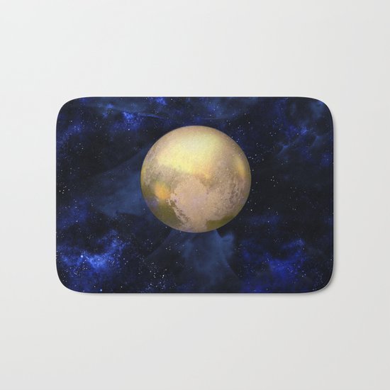 Hello Pluto! Bath Mat