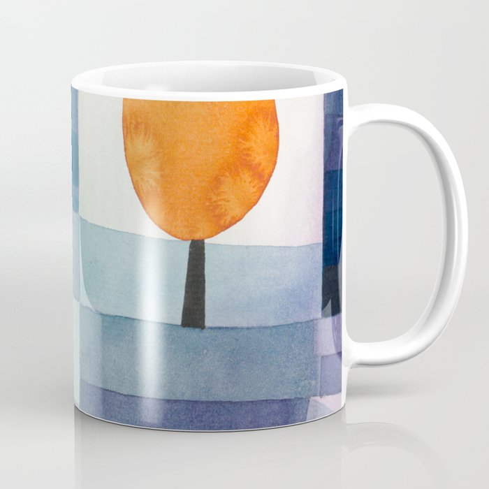 abstract art The Harbinger of Autumn Coffee Mug