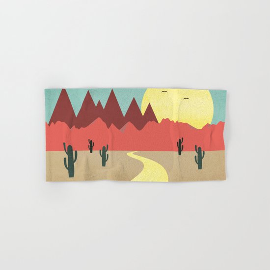 Desert and mountains Hand & Bath Towel