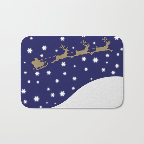 Christmas Santa Claus Bath Mat