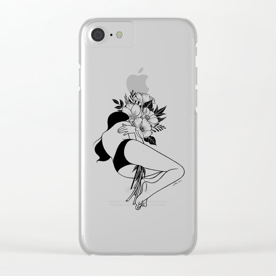 Energy Saving Mode Clear iPhone Case