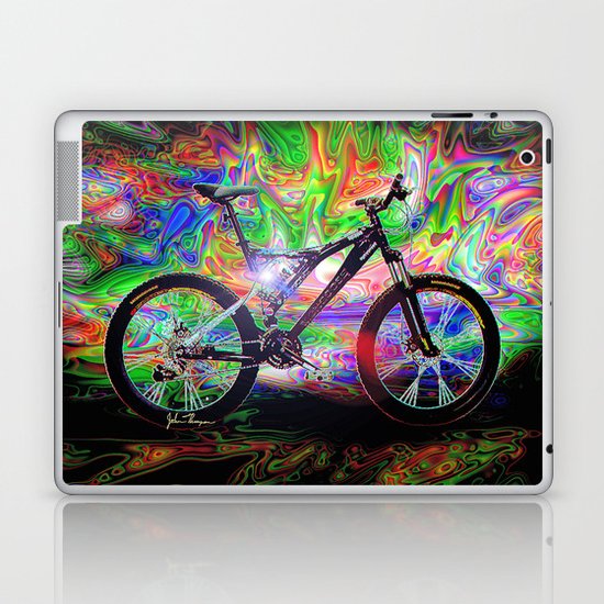 Psychedelic MT Bike Laptop & iPad Skin