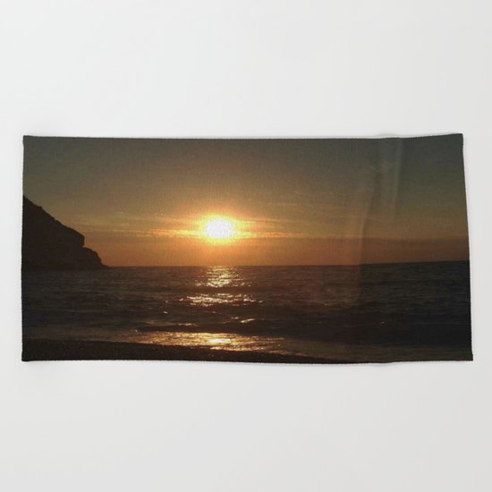Italian Sunset 2 Beach Towel