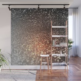 Tortilla brown Glitter effect - Sparkle and Glamour Wall Mural