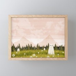Summer haze Framed Mini Art Print
