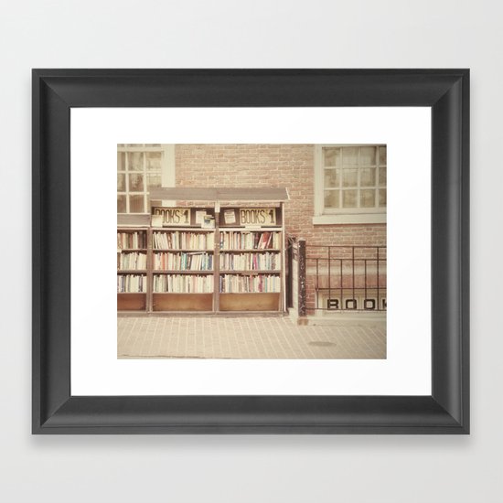 Dollar Books Framed Art Print