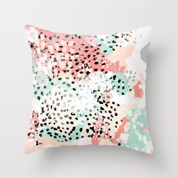 Breah Abstract Painting Pastel Colors Nursery Baby Gender