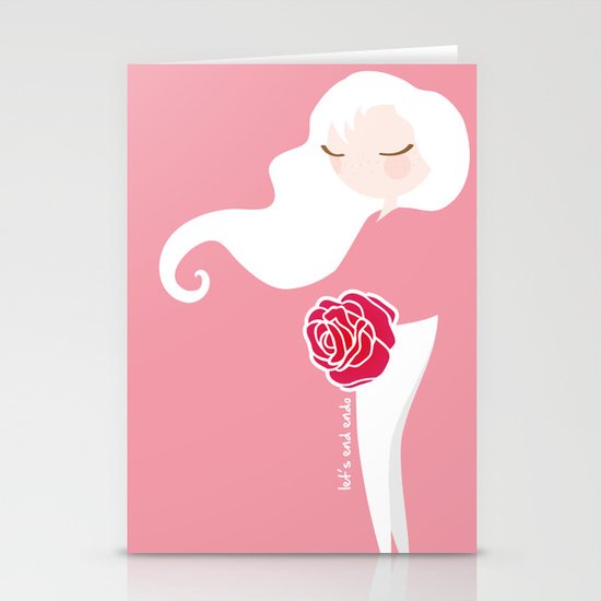 Let's End Endo Stationery Cards