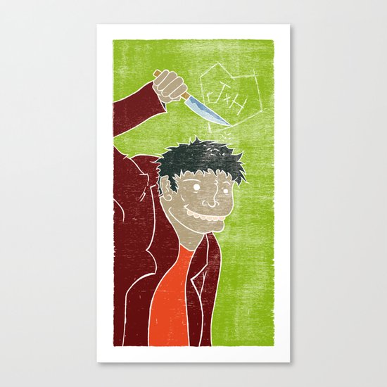 Hyde is in the air Canvas Print