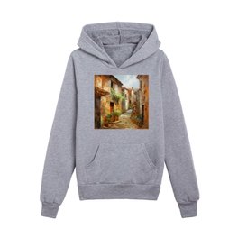 Villages of Tuscany Kids Pullover Hoodies