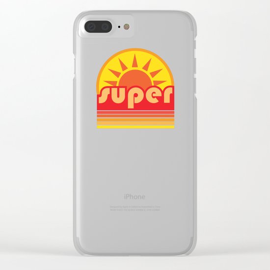 super duper Clear iPhone Case