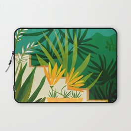 Exotic Garden Nightscape Tropics Laptop Sleeve