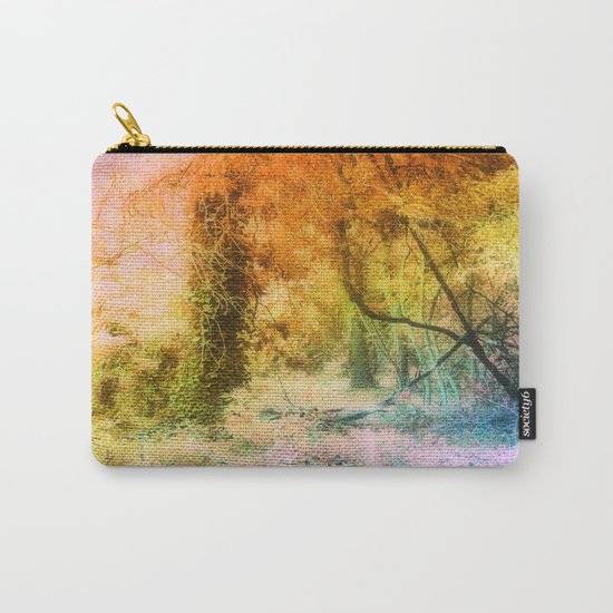 Colorful Tree Landscape Carry-All Pouch