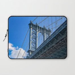 Manhattan Bridge in New York City Laptop Sleeve