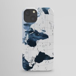 ALLOVER THE WORLD-Woods fog map iPhone Case