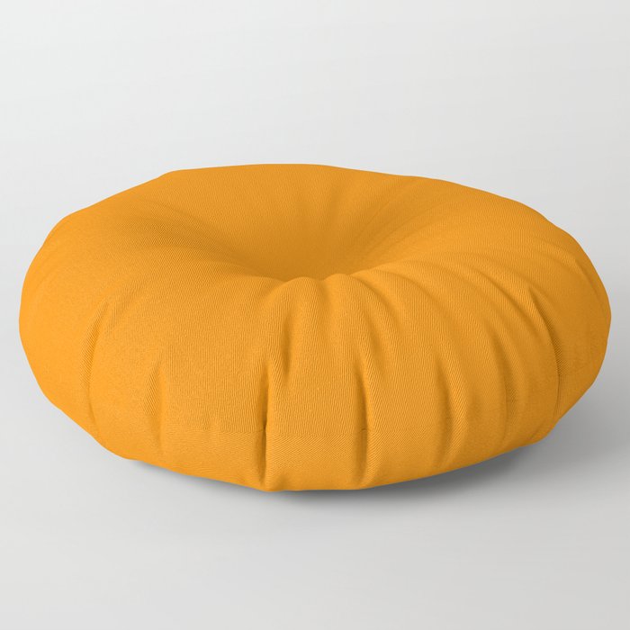 Heat Wave - solid color Floor Pillow